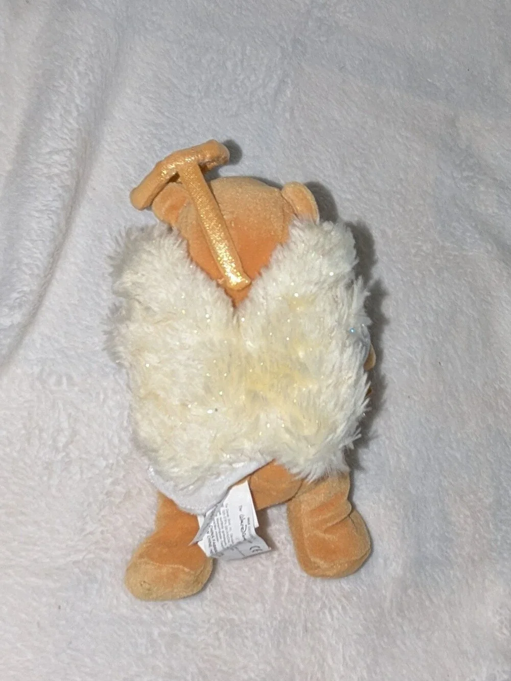 Vintage 2000 Disney Store Choir Angel Pooh Mini Bean Bag Plush
